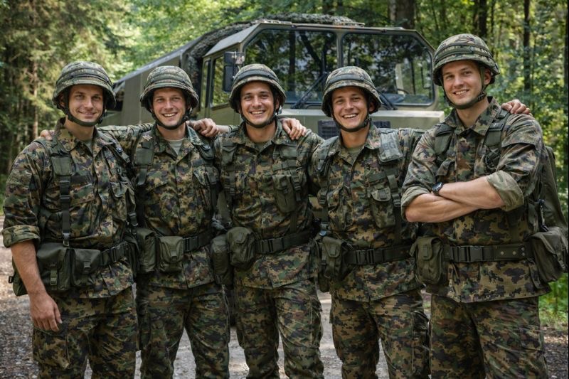 Freunde in einer Truppe immer auf Augenhöhe 